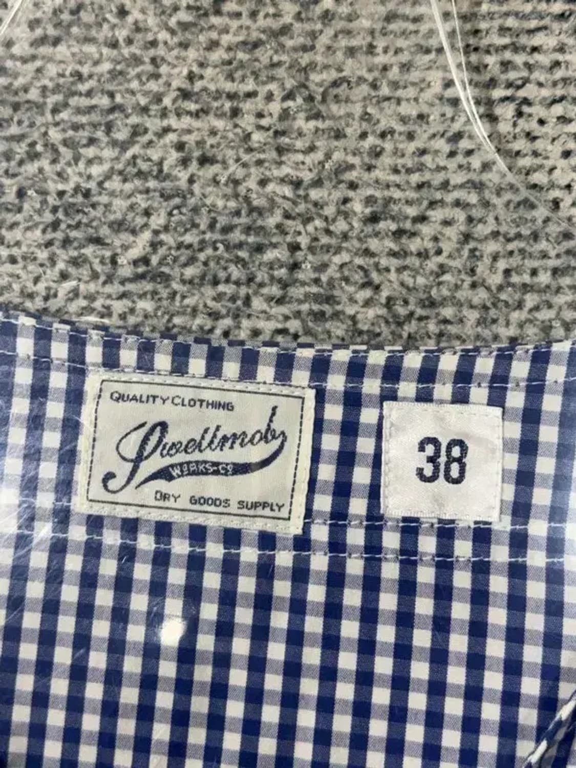 파르티멘토 스트라이프 네이비 셔츠 38 상품이미지6