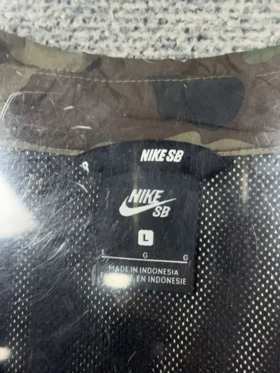 나이키 SB 밀리터리 카키 바람막이 L 상품이미지7