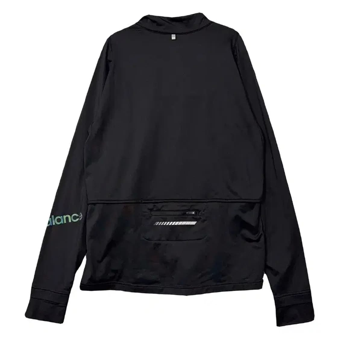 뉴발란스 블랙 로고 기능성 긴팔티 XL 상품이미지2