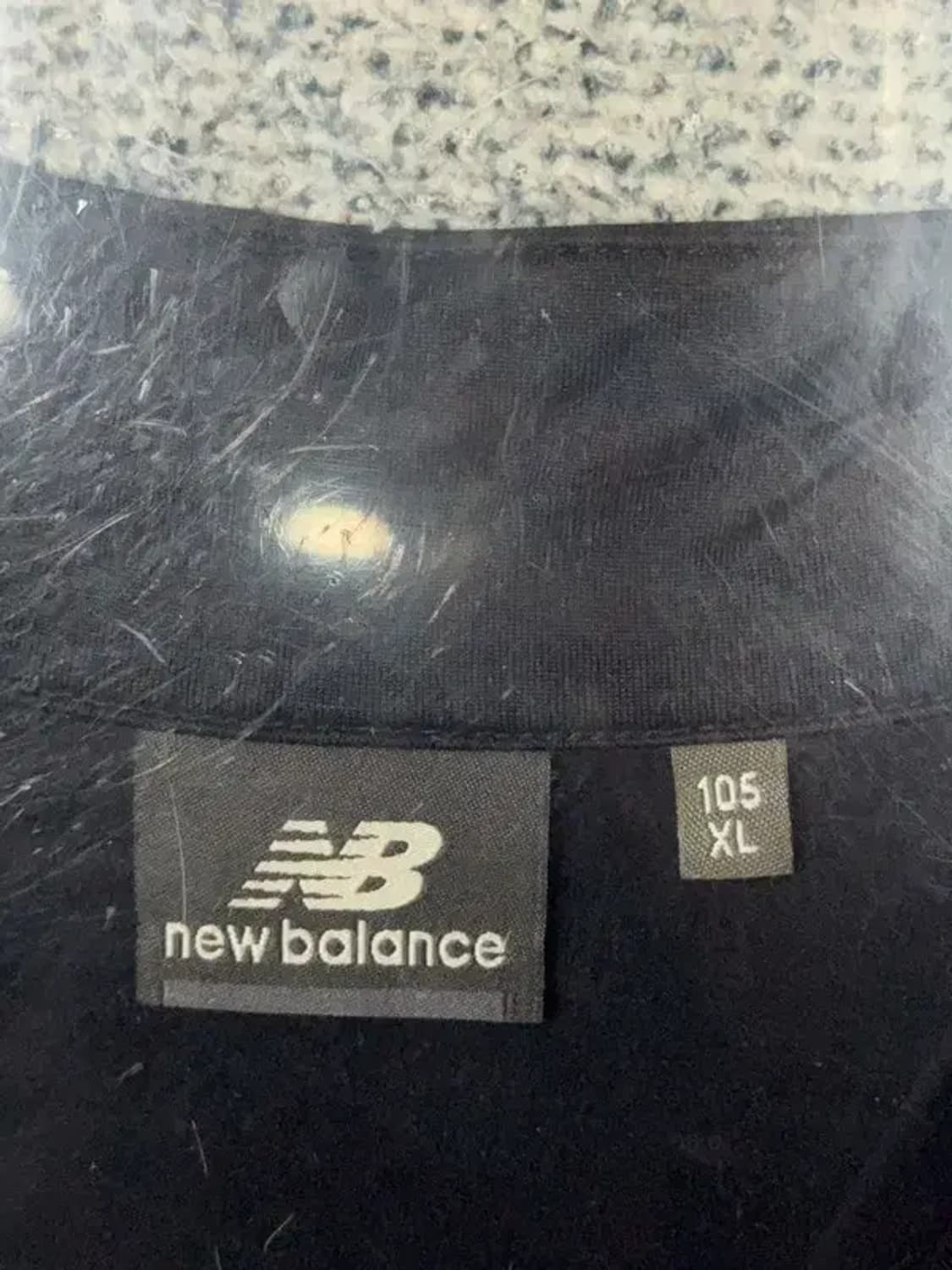 뉴발란스 블랙 로고 기능성 긴팔티 XL 상품이미지6