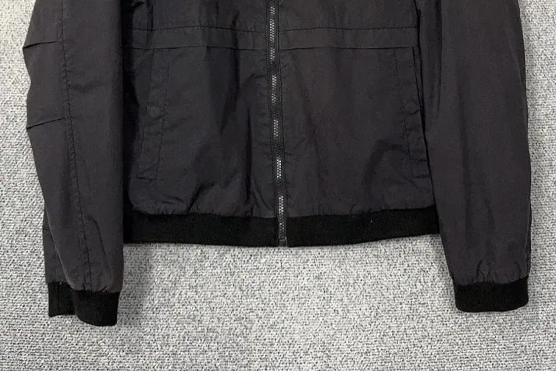 캘빈클라인 그레이 완장 로고 블루종 자켓 M 상품이미지4