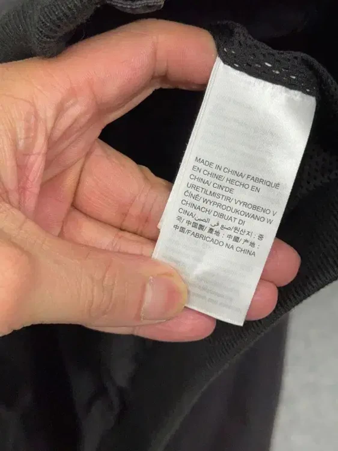 캘빈클라인 그레이 완장 로고 블루종 자켓 M 상품이미지7