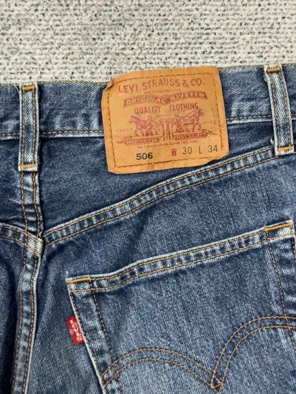 리바이스 506 00s 빈티지 청바지 W 30 L 34 상품이미지6
