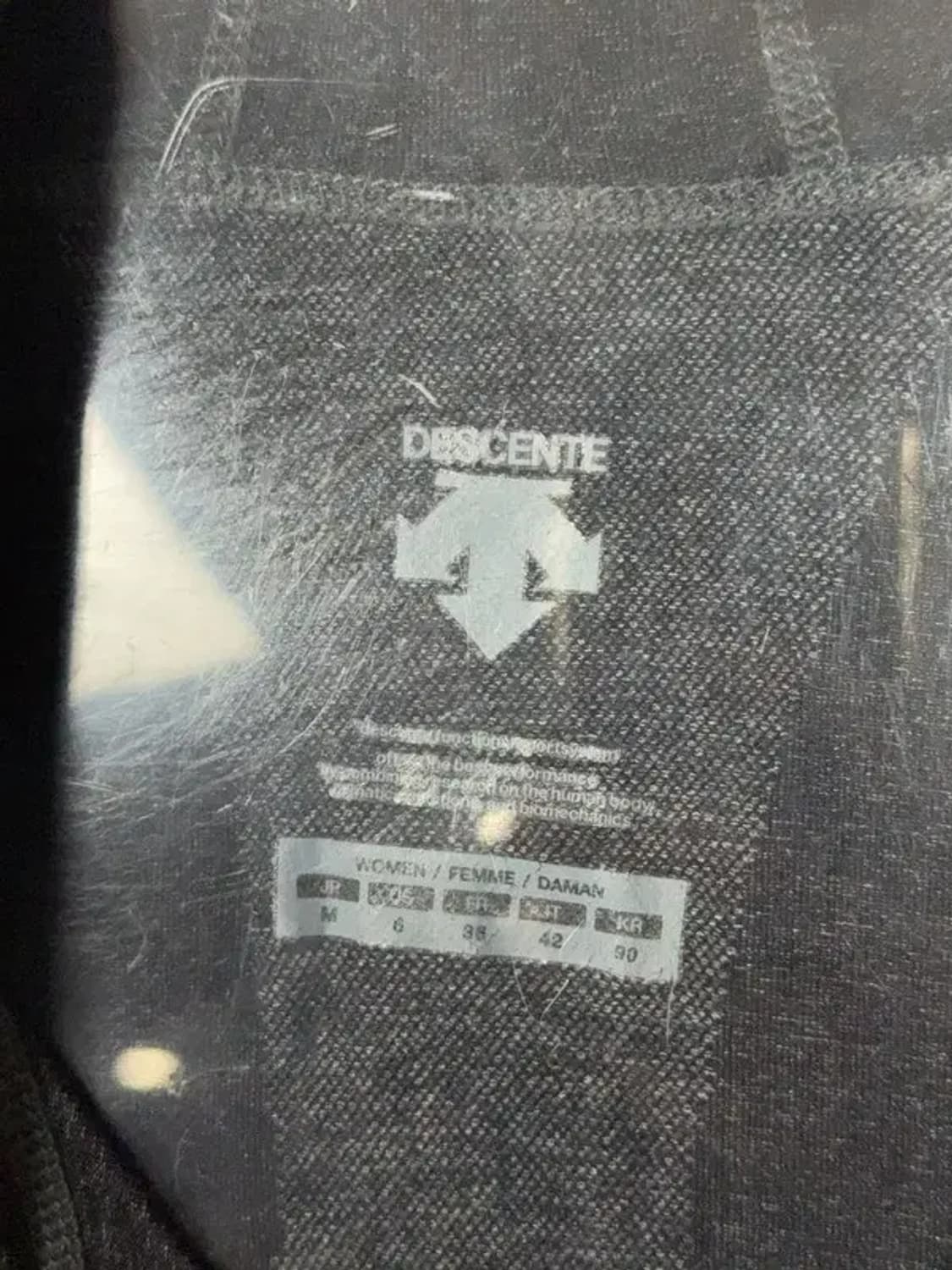 데상트 그레이 기능성 후드 집업 90 상품이미지6