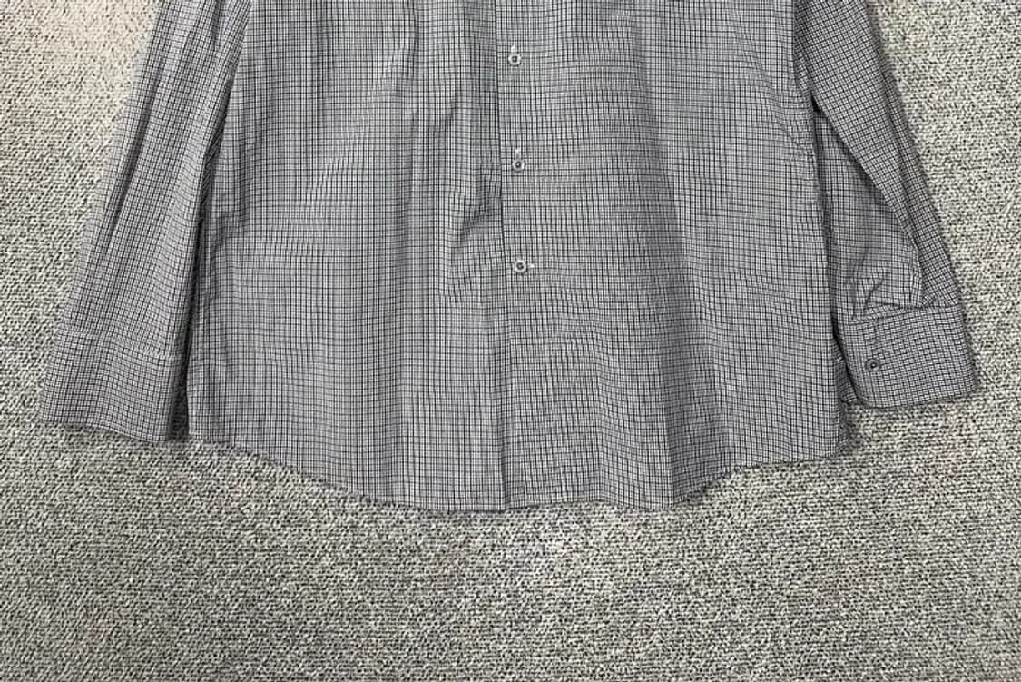 닥스 체크 라이트 그레이 로고 셔츠 110 상품이미지4