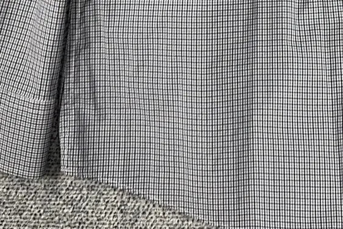 닥스 체크 라이트 그레이 로고 셔츠 110 상품이미지6