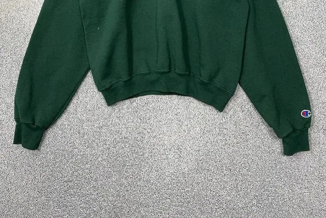 챔피온 그린 로고 오버핏 맨투맨 M 상품이미지4