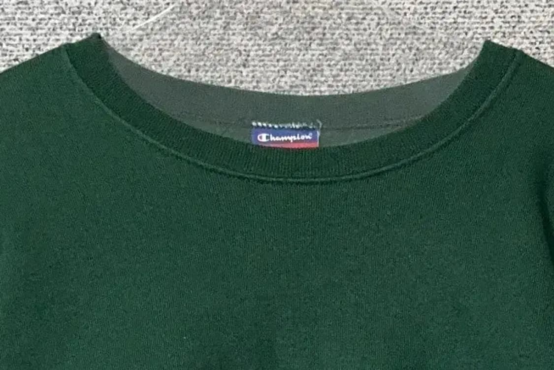 챔피온 그린 로고 오버핏 맨투맨 M 상품이미지5