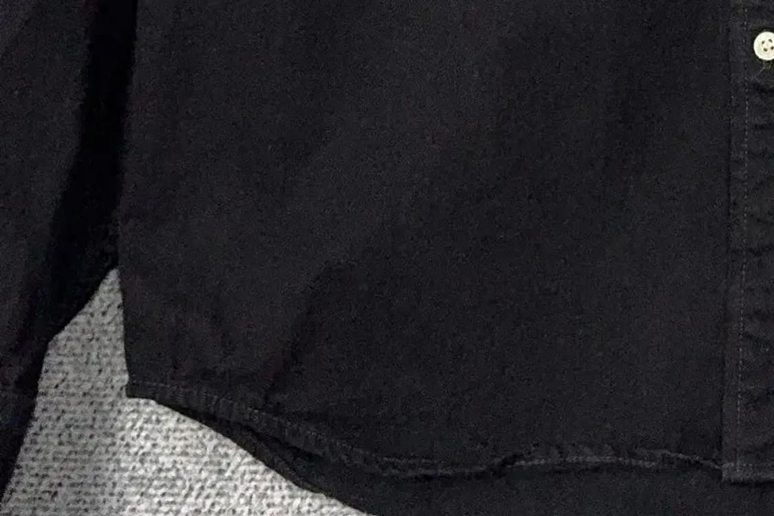 디스이즈네버댓 블랙 스펠 로고 코튼 셔츠 S 상품이미지6