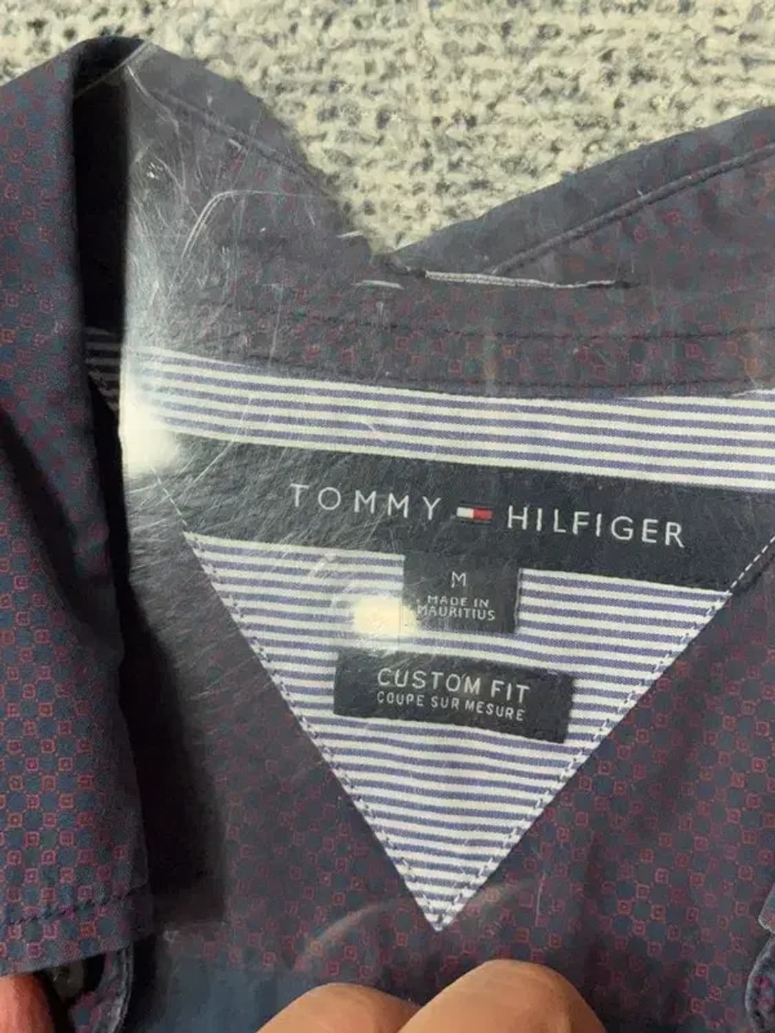 타미힐피거 퍼플 셔츠 M 상품이미지7