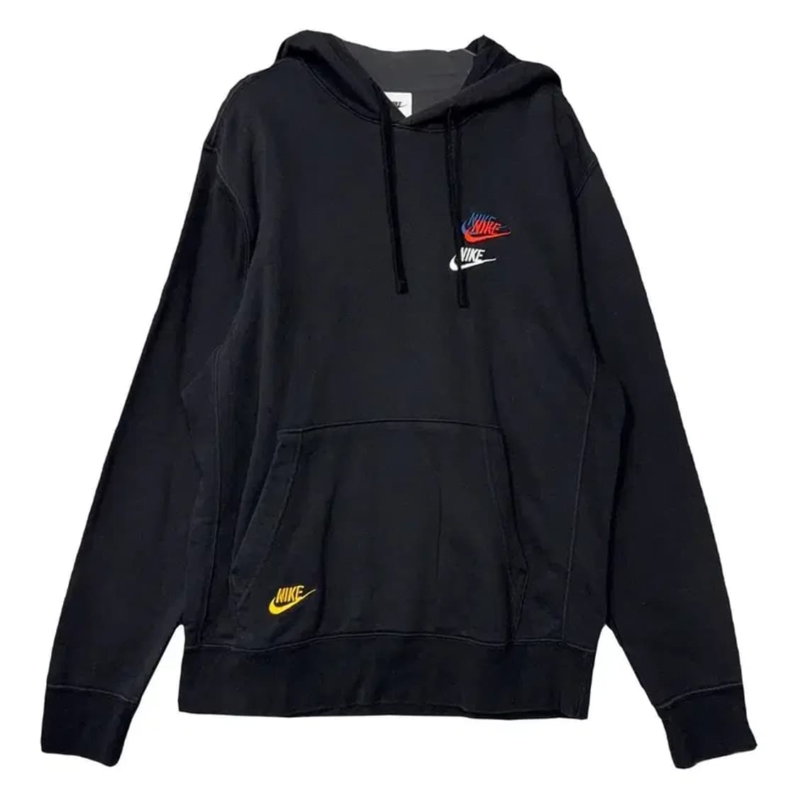 나이키 블랙 멀티 스우시 후드티 M 상품이미지1