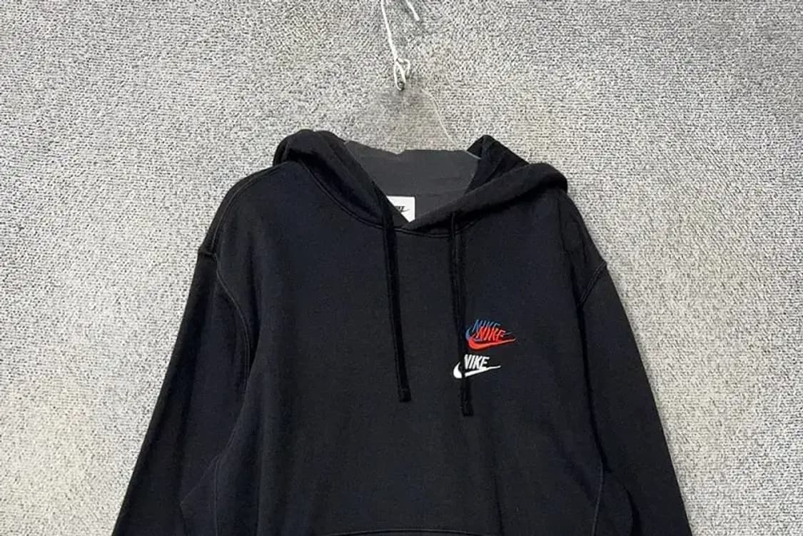 나이키 블랙 멀티 스우시 후드티 M 상품이미지3