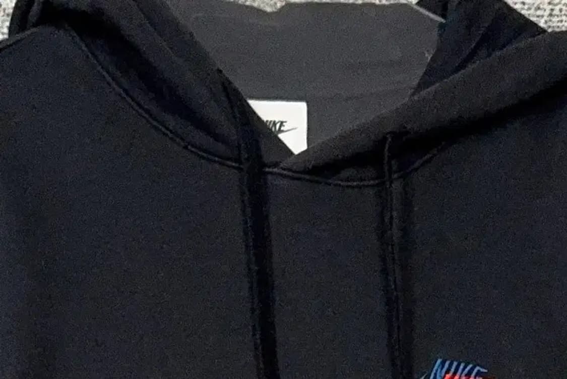 나이키 블랙 멀티 스우시 후드티 M 상품이미지5