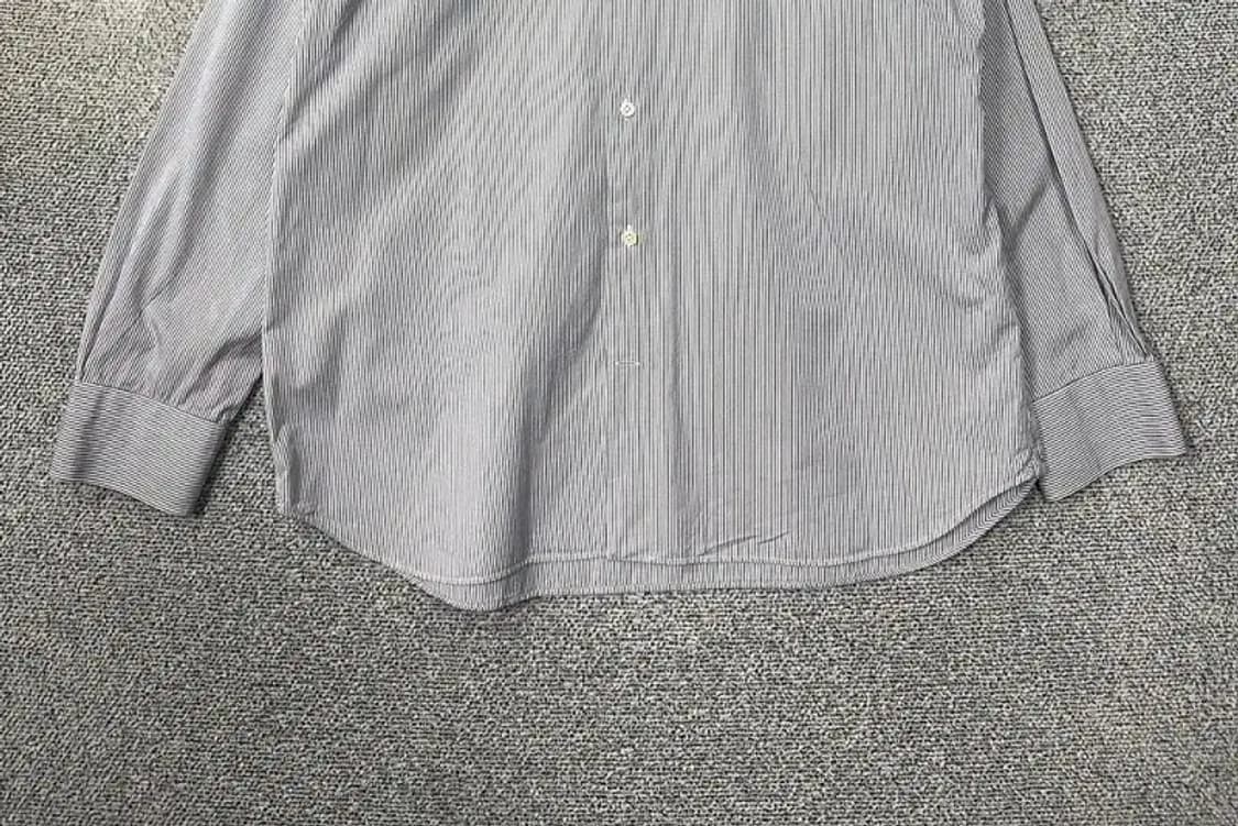 닥스 스트라이프 라이트 그레이 로고 셔츠 115 상품이미지4