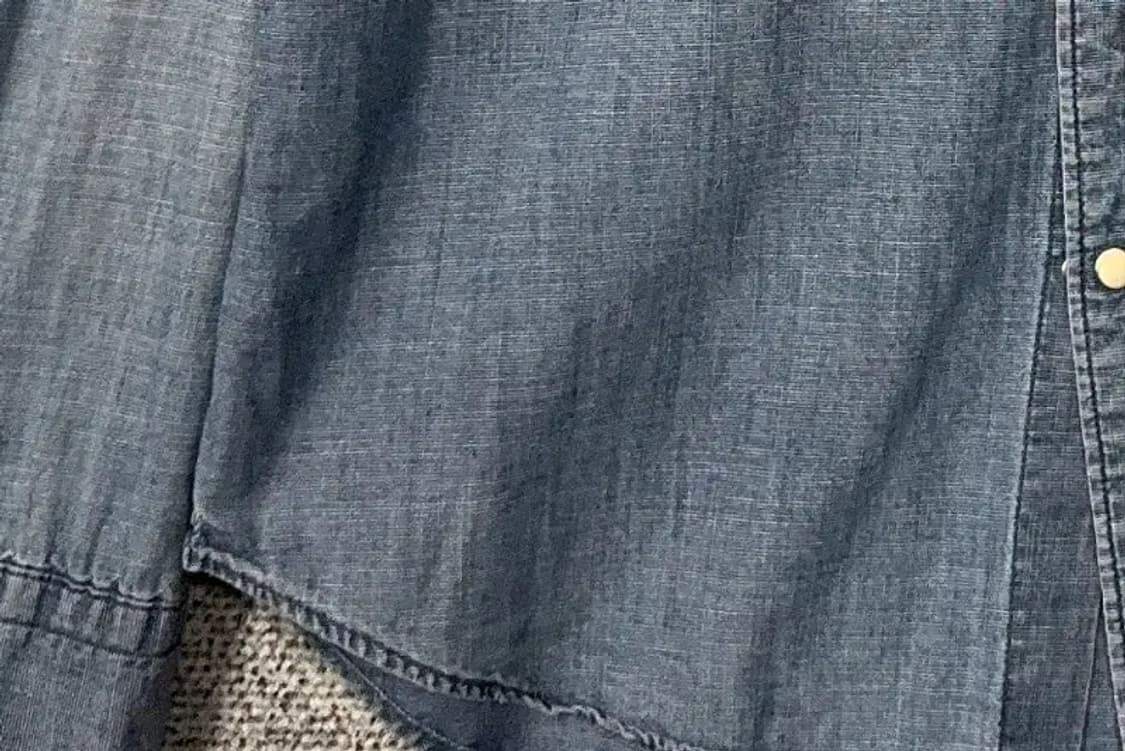 리바이스 데님 인디고 웨스턴 셔츠 M 상품이미지6