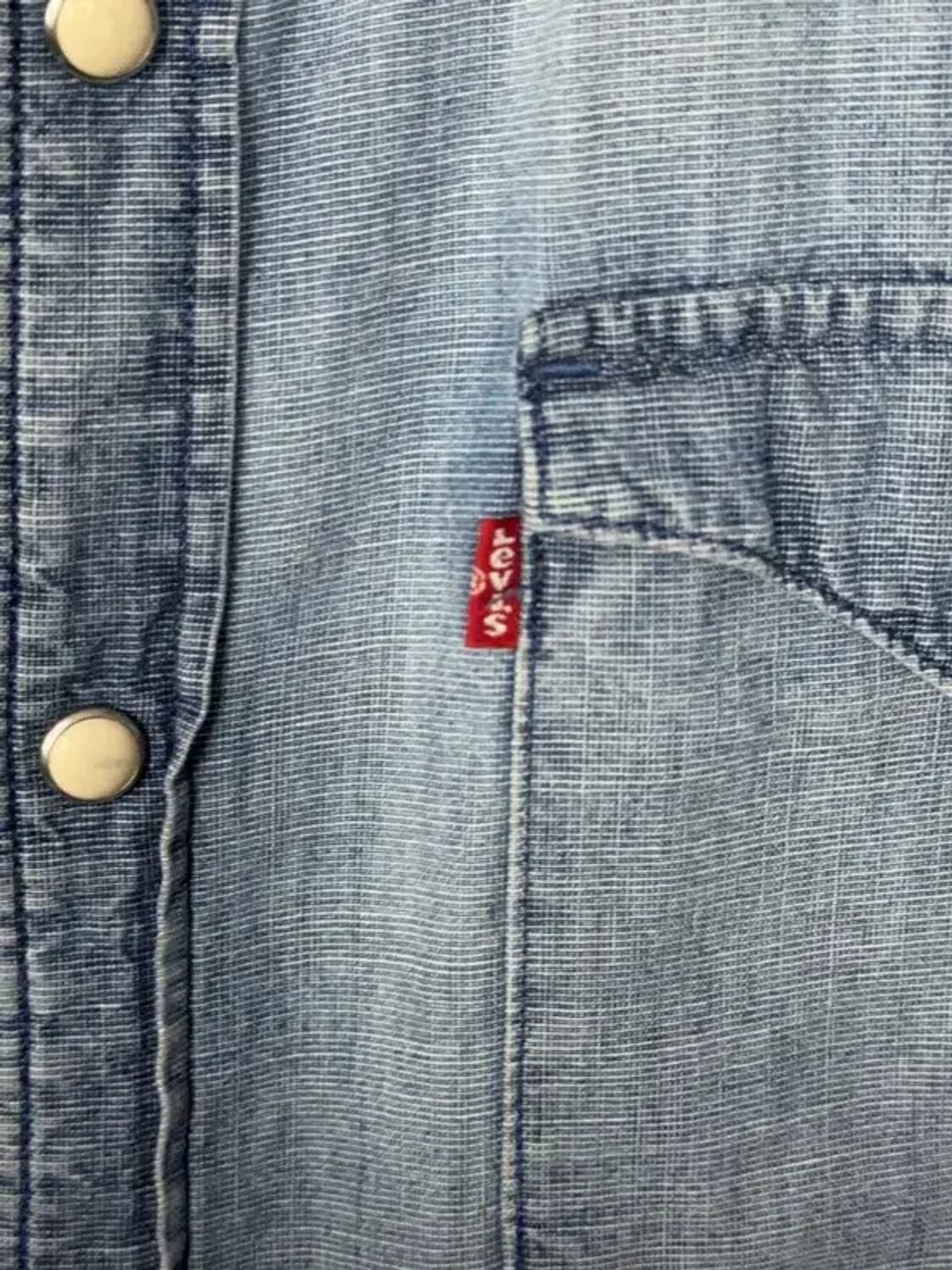 리바이스 데님 인디고 웨스턴 셔츠 M 상품이미지7