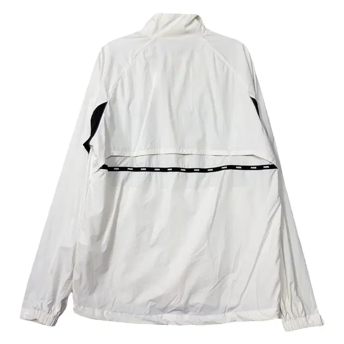푸마 화이트 로고 바람막이 L 상품이미지2