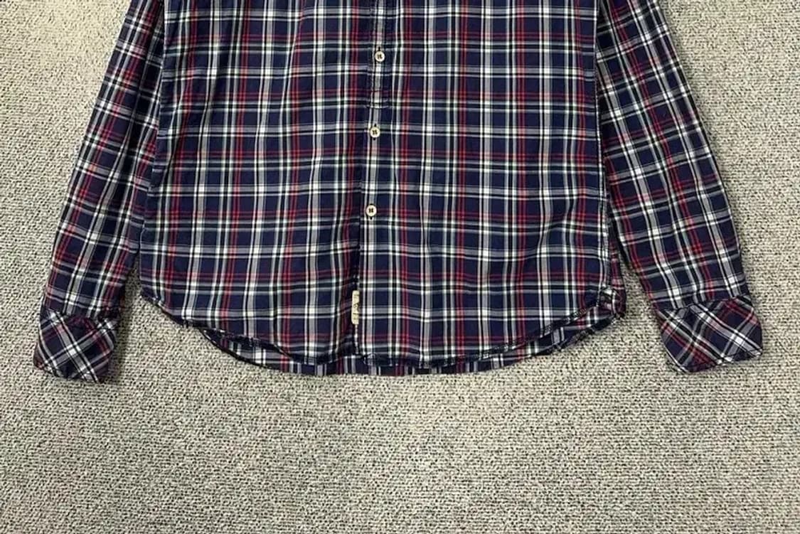 타미힐피거 투포켓 캐주얼 체크 셔츠 M 상품이미지4