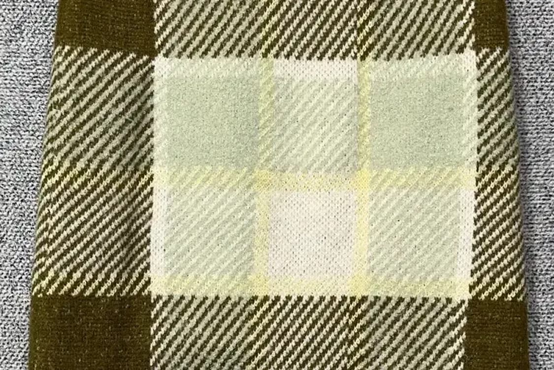 에잇세컨즈 체크 라이트 그린 스커트 S 상품이미지4