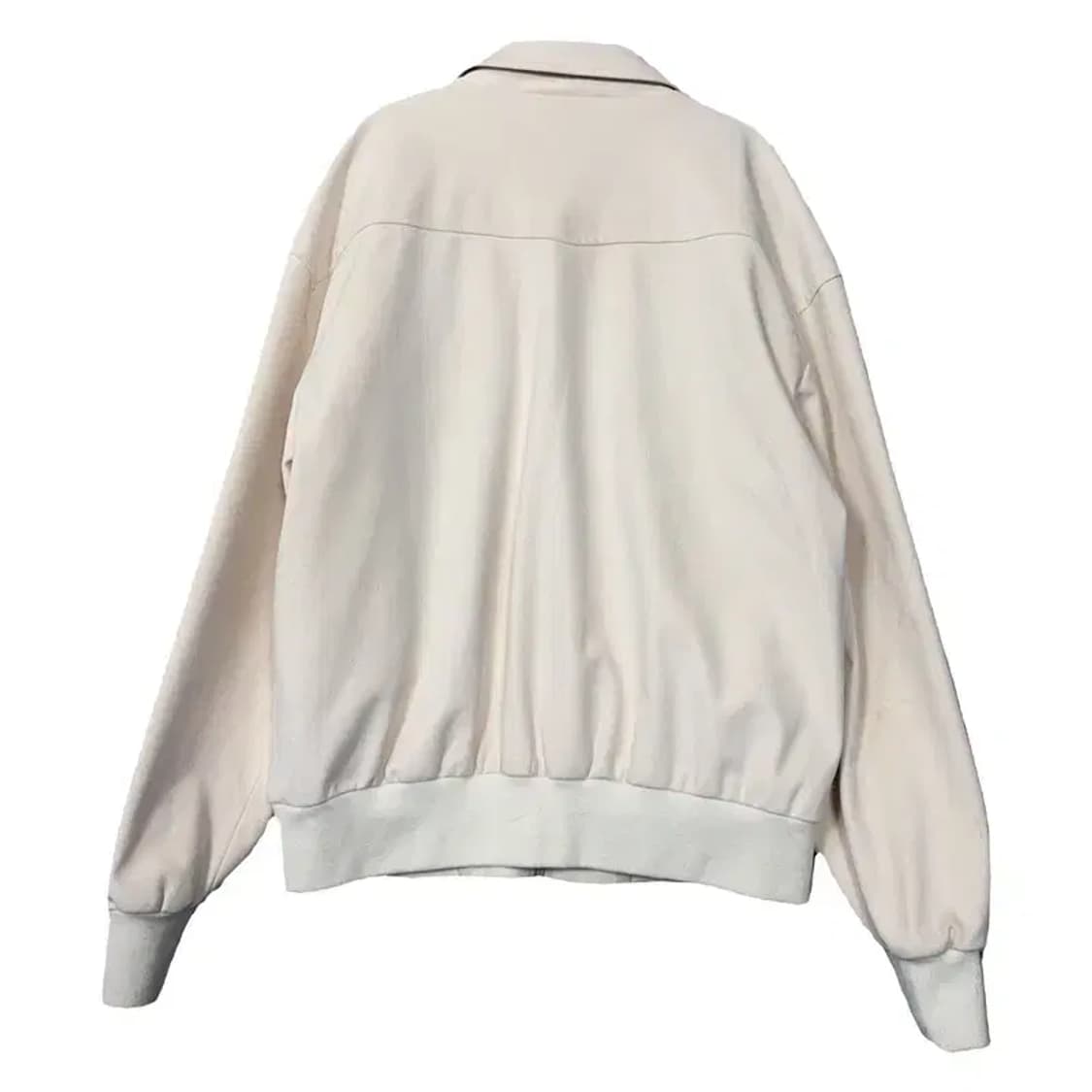 빈티지 크림 스웨이드 해링턴 자켓 XL 상품이미지2