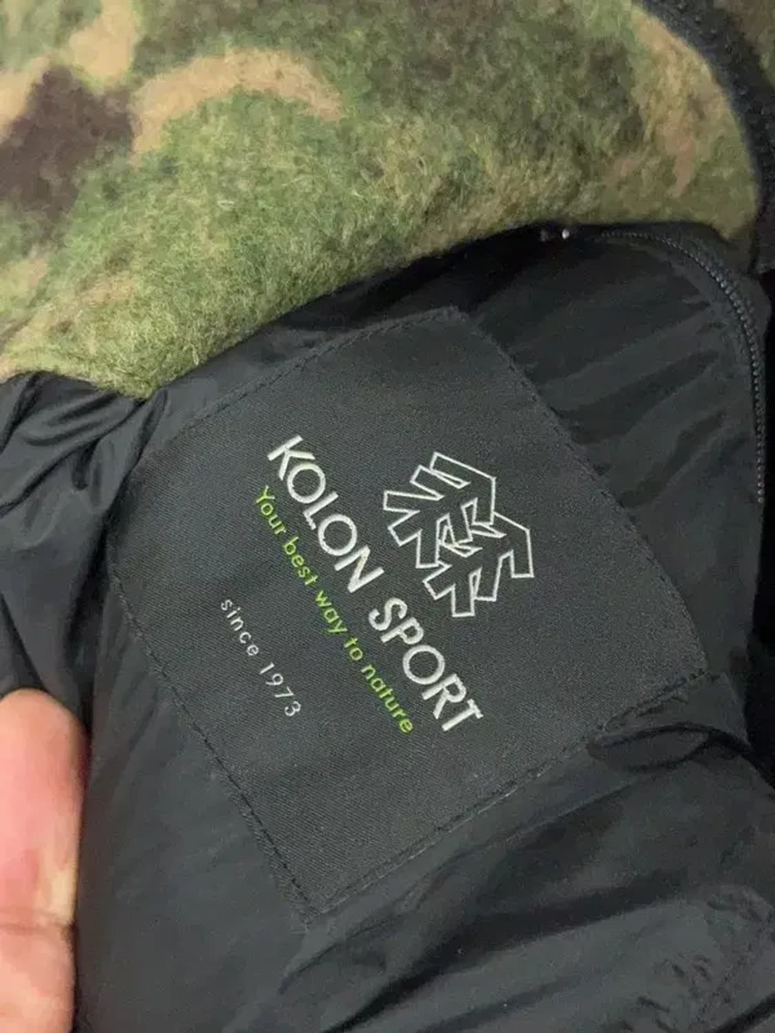 코오롱 밀리터리 카키 코트 105 상품이미지7