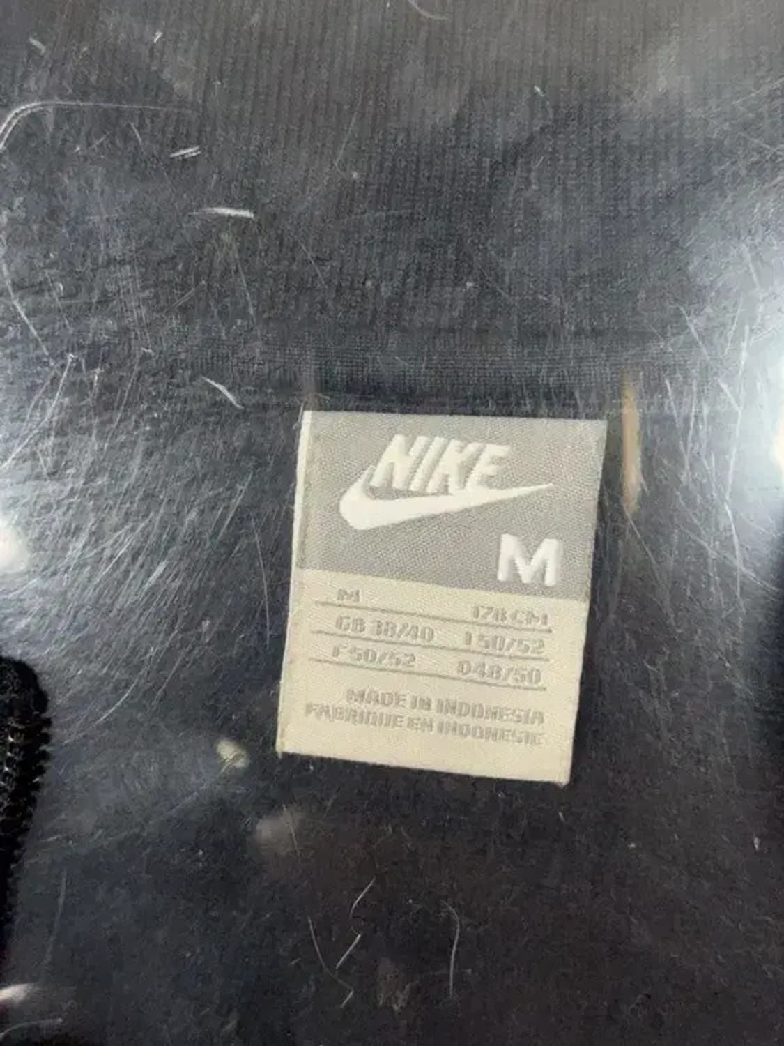 나이키 블랙 로고 집업 저지 M 상품이미지6