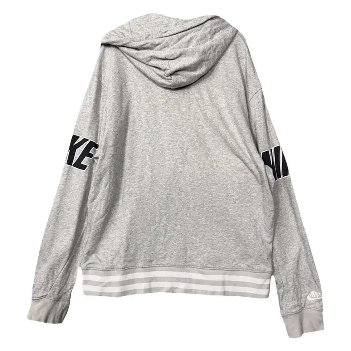 나이키 프린팅 라이트 그레이 후드티 M 상품이미지2
