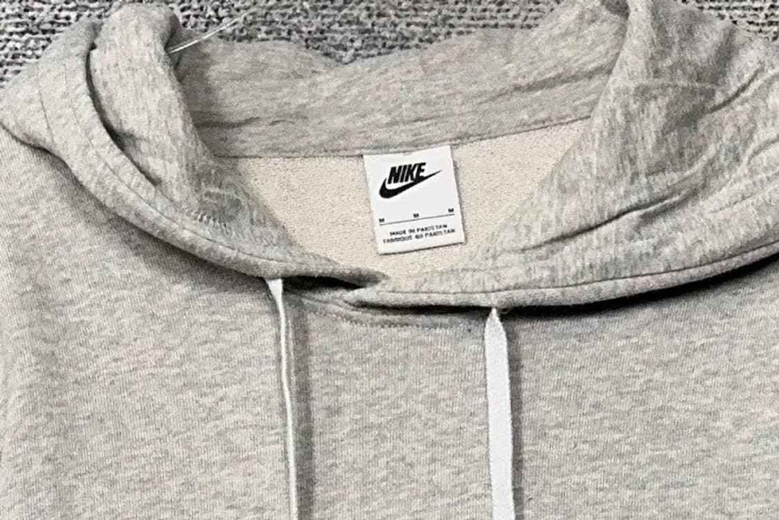 나이키 프린팅 라이트 그레이 후드티 M 상품이미지5