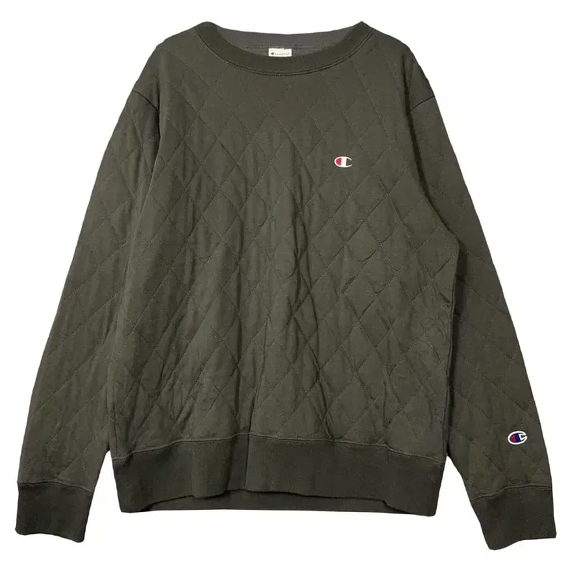 챔피온 카키 로고 맨투맨 L 상품이미지1