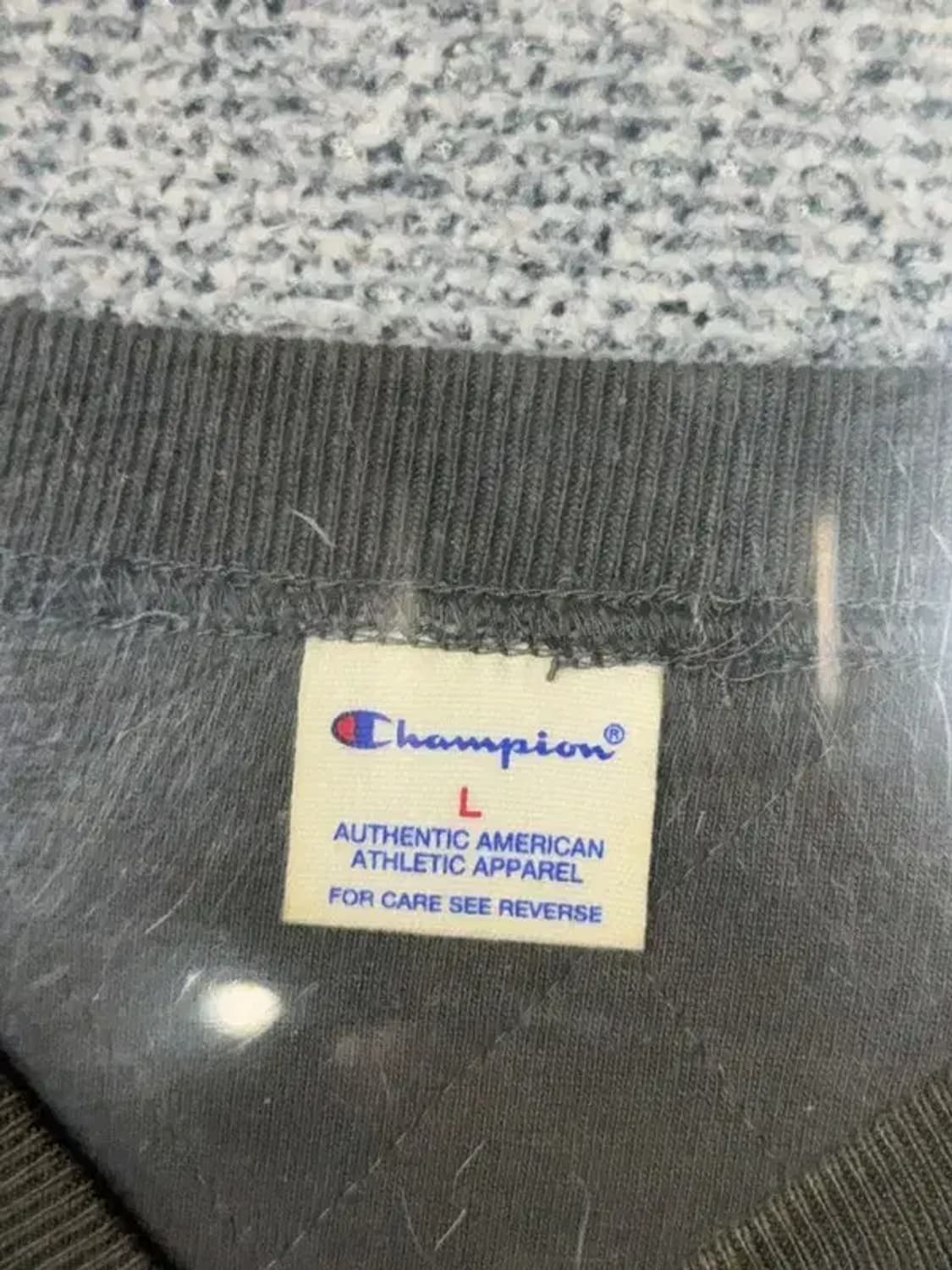 챔피온 카키 로고 맨투맨 L 상품이미지7