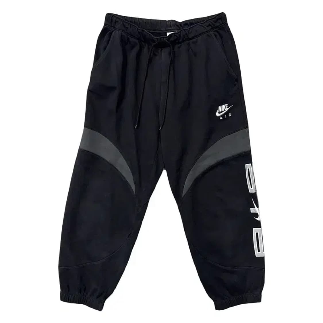 나이키 블랙 로고 프린팅 조거팬츠 L 상품이미지1