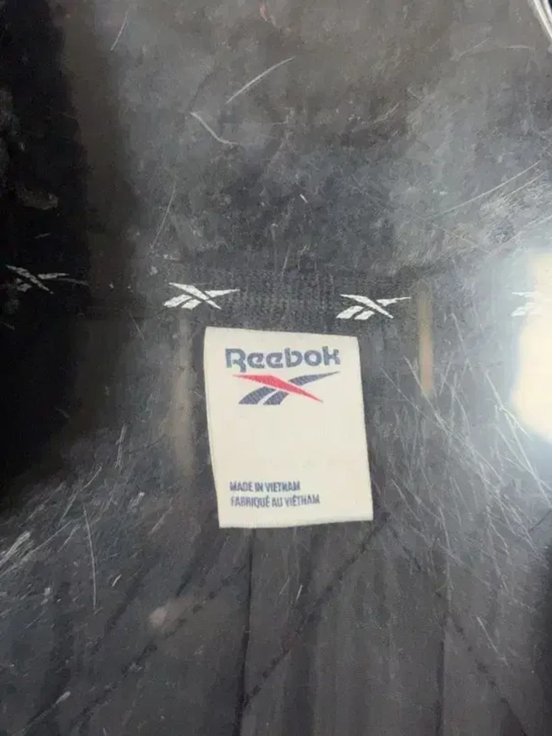 리복 블랙 양털 뽀글이 후리스 집업 2XL 상품이미지7