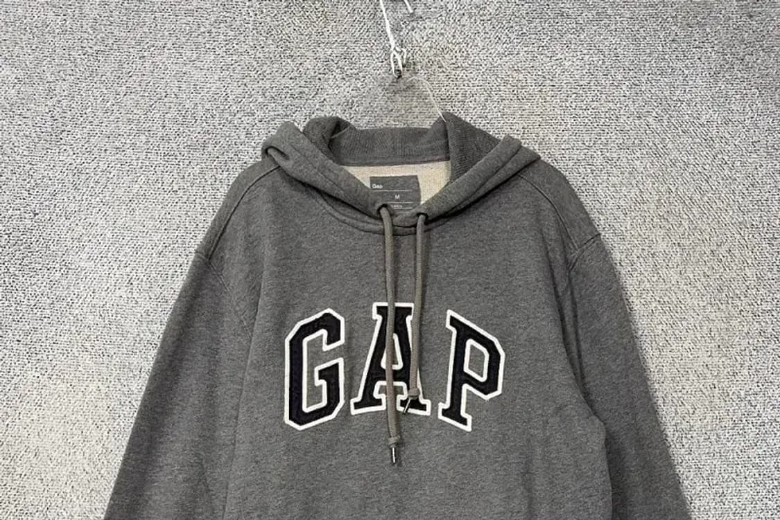 갭 스펠 로고 그레이 후드티 M 상품이미지3