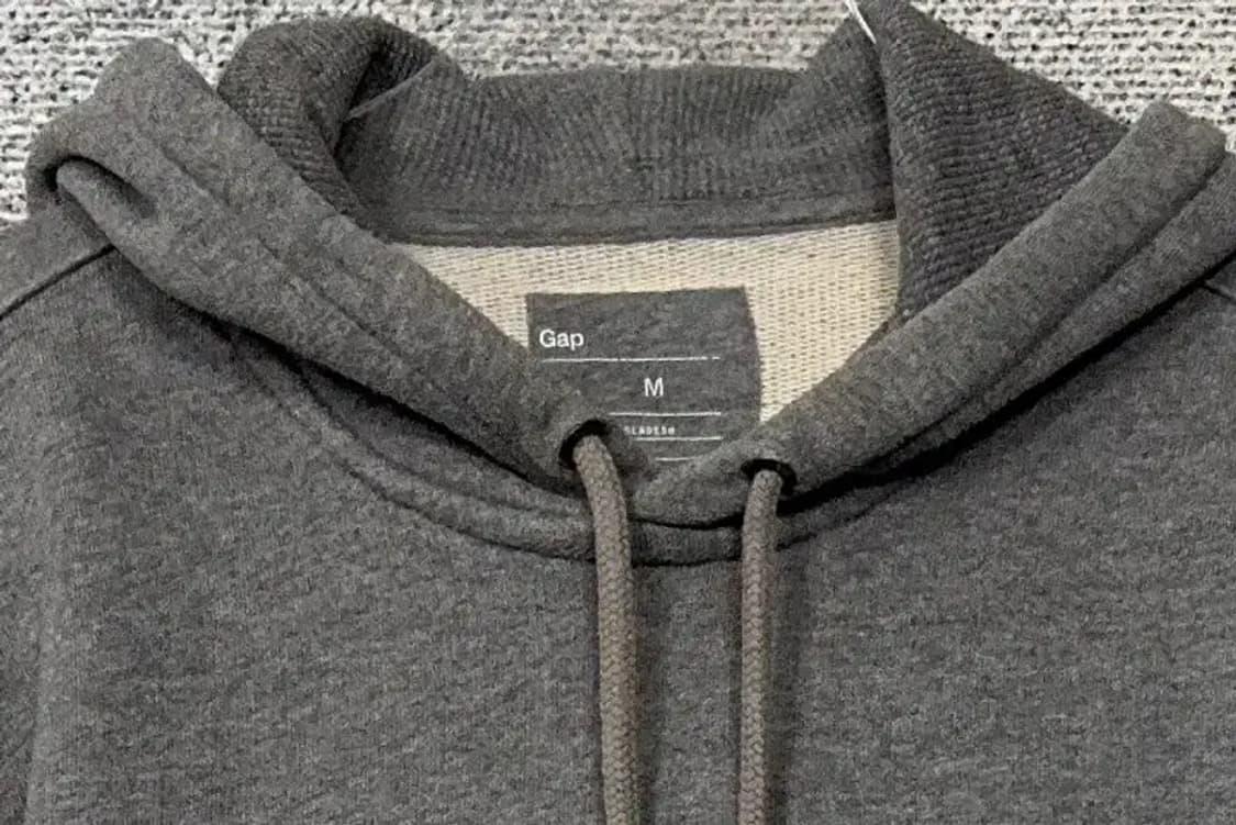 갭 스펠 로고 그레이 후드티 M 상품이미지5