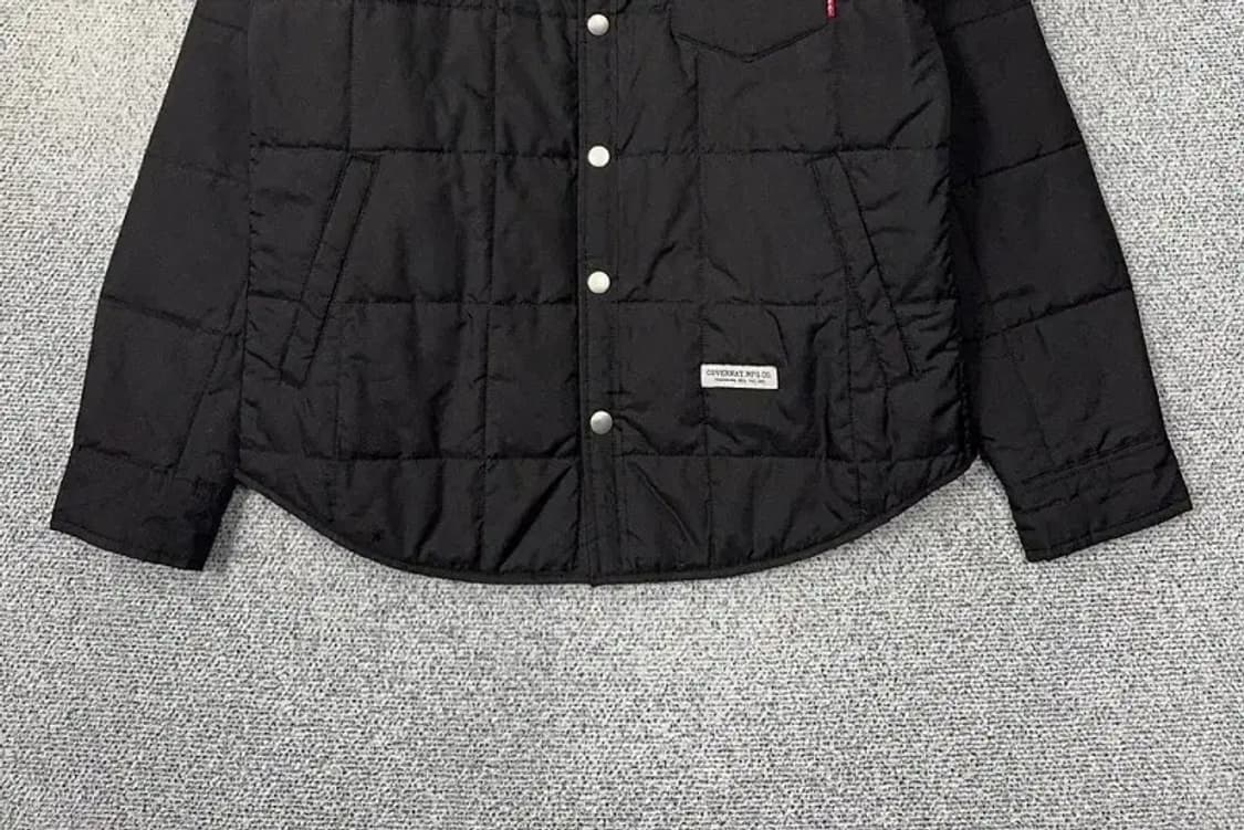 커버낫 블랙 경량 점퍼 자켓 MEDIUM 상품이미지4