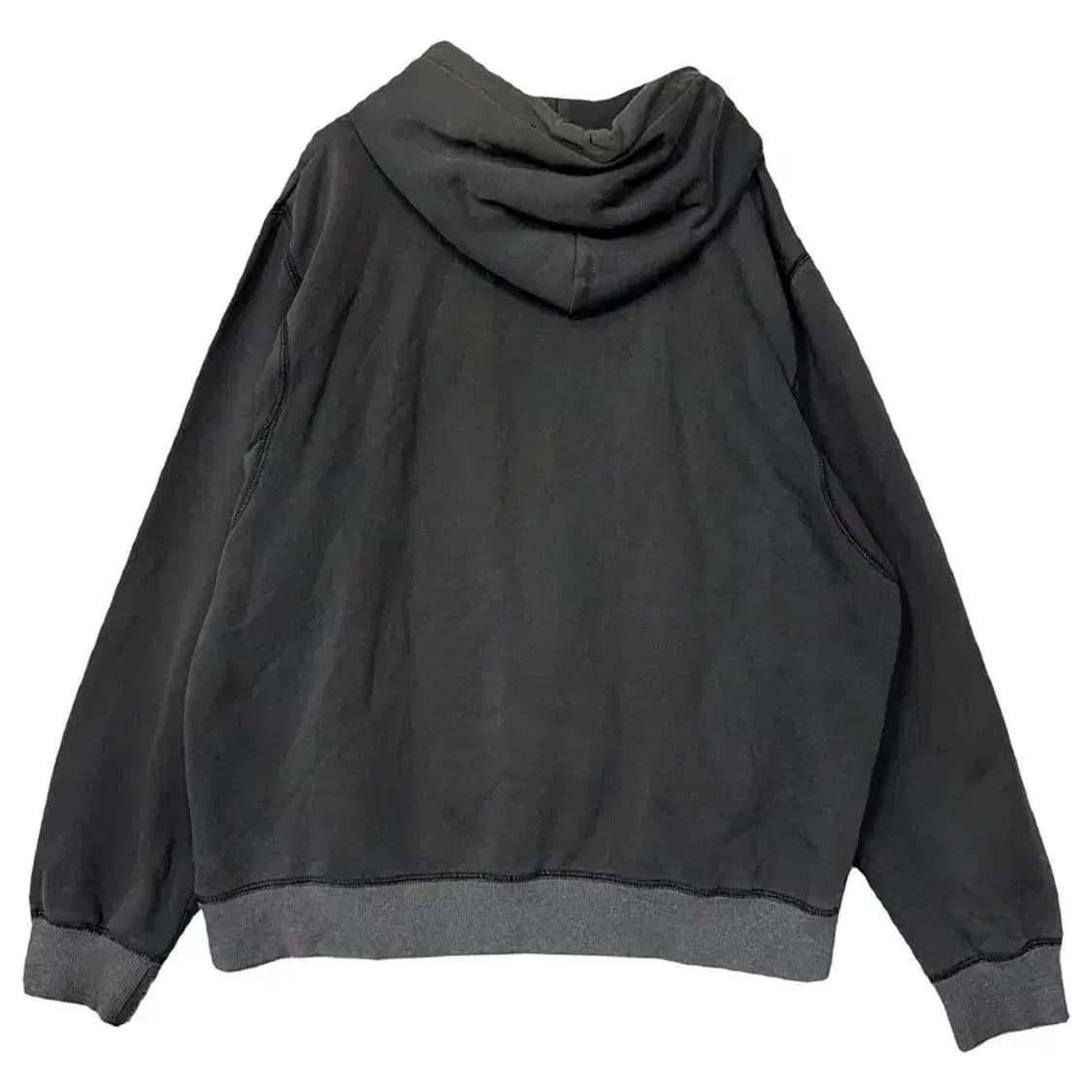 나이키 블랙 로고 빈티지 후드티 L 상품이미지2