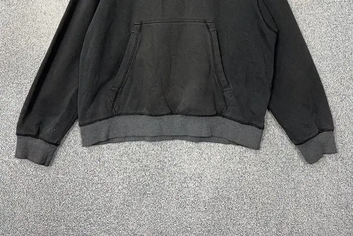 나이키 블랙 로고 빈티지 후드티 L 상품이미지4