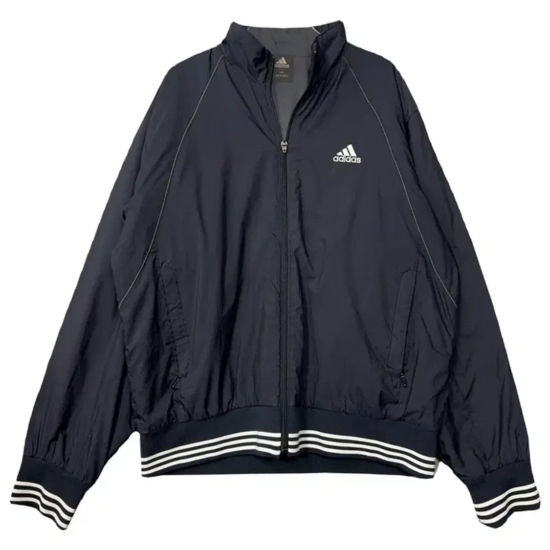 아디다스 네이비 로고 바람막이 100 상품이미지1