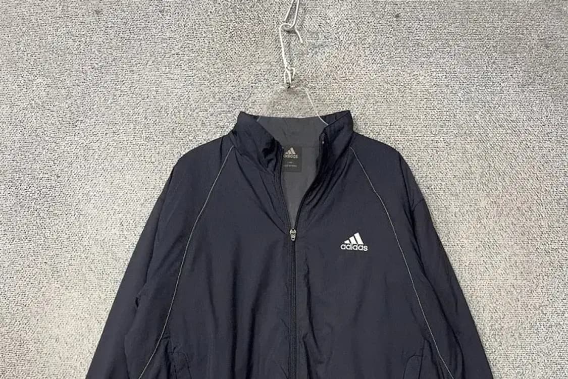 아디다스 네이비 로고 바람막이 100 상품이미지3
