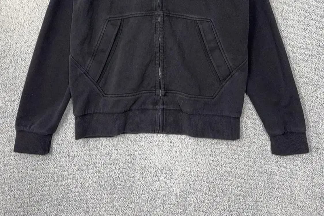 내셔널지오그래픽 블랙 로고 후드 집업 L 상품이미지4