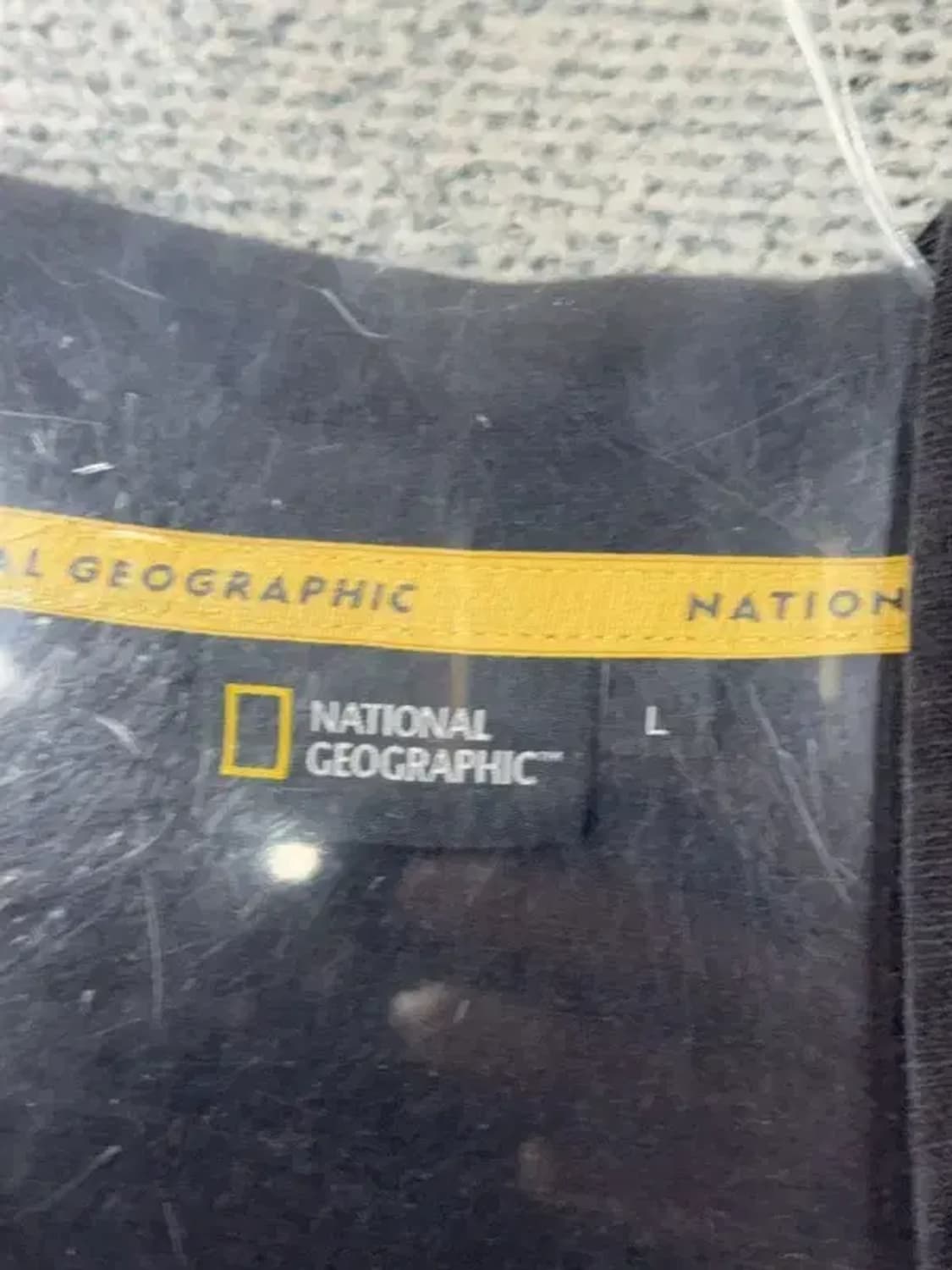 내셔널지오그래픽 블랙 로고 후드 집업 L 상품이미지6