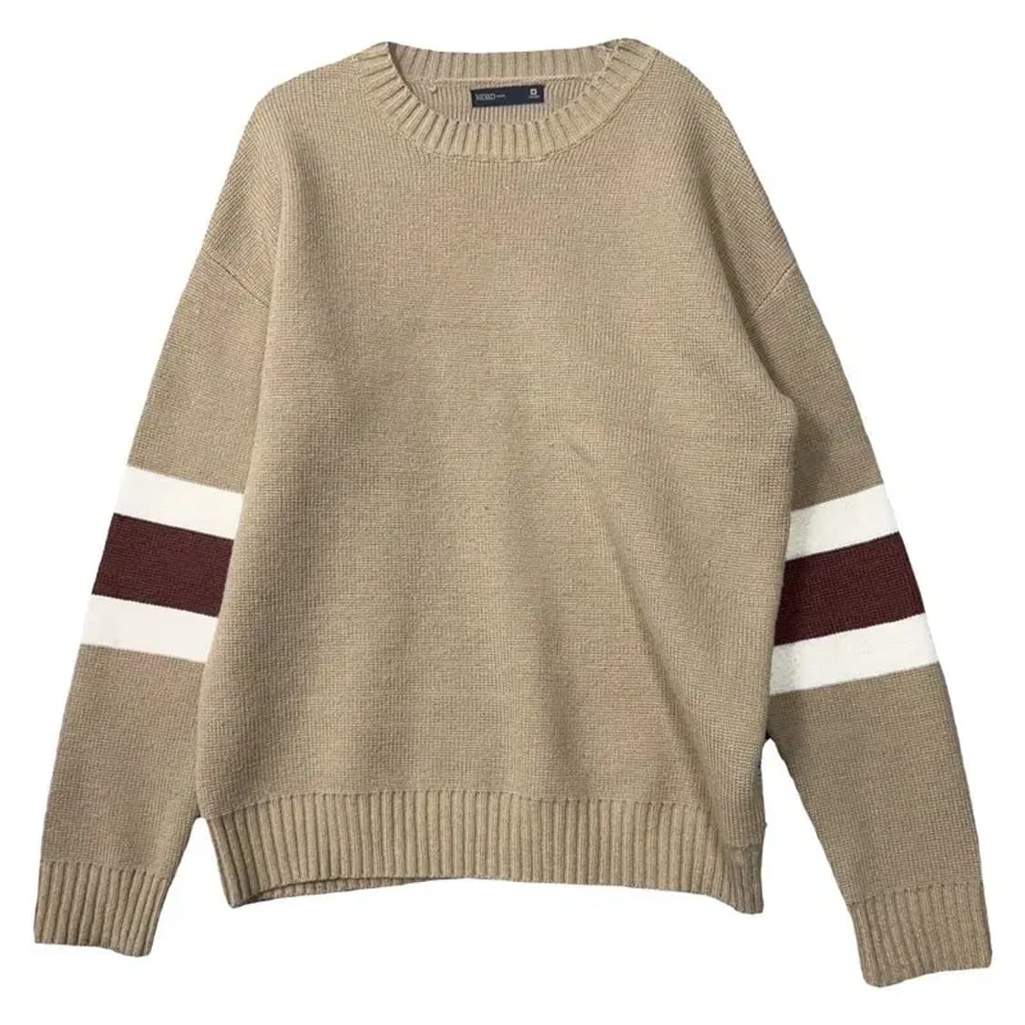 미쏘 베이지 아크릴 니트 M 상품이미지1