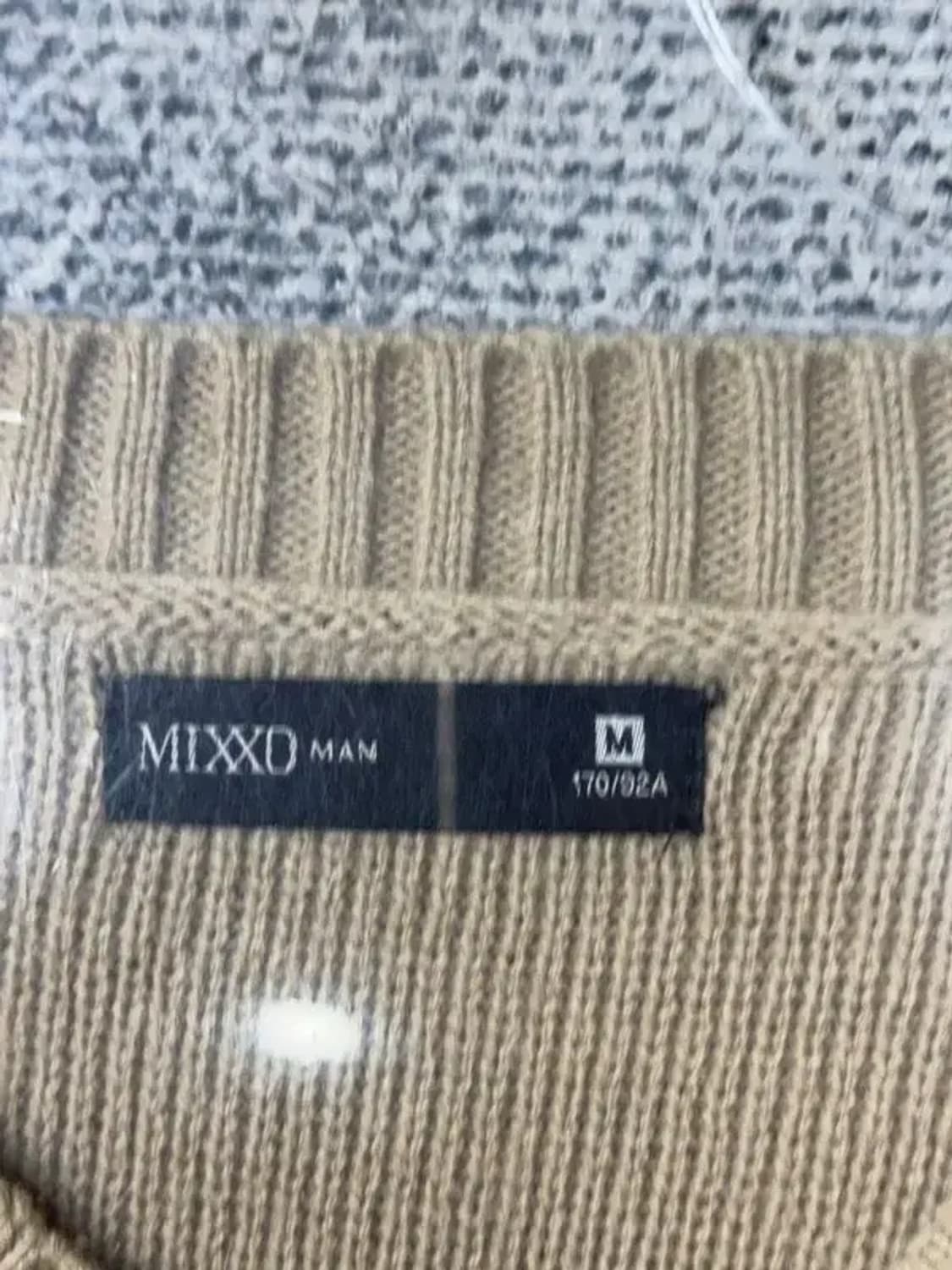 미쏘 베이지 아크릴 니트 M 상품이미지7