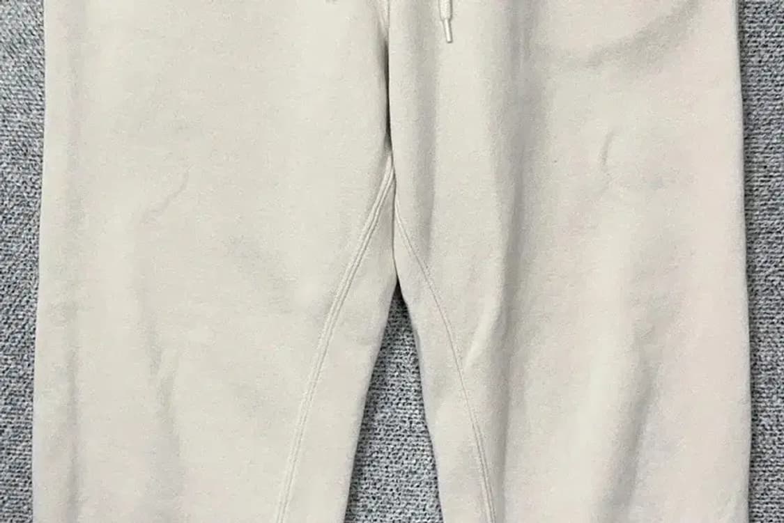 에이치엔앰 크림 밴딩 조거팬츠 S 상품이미지4