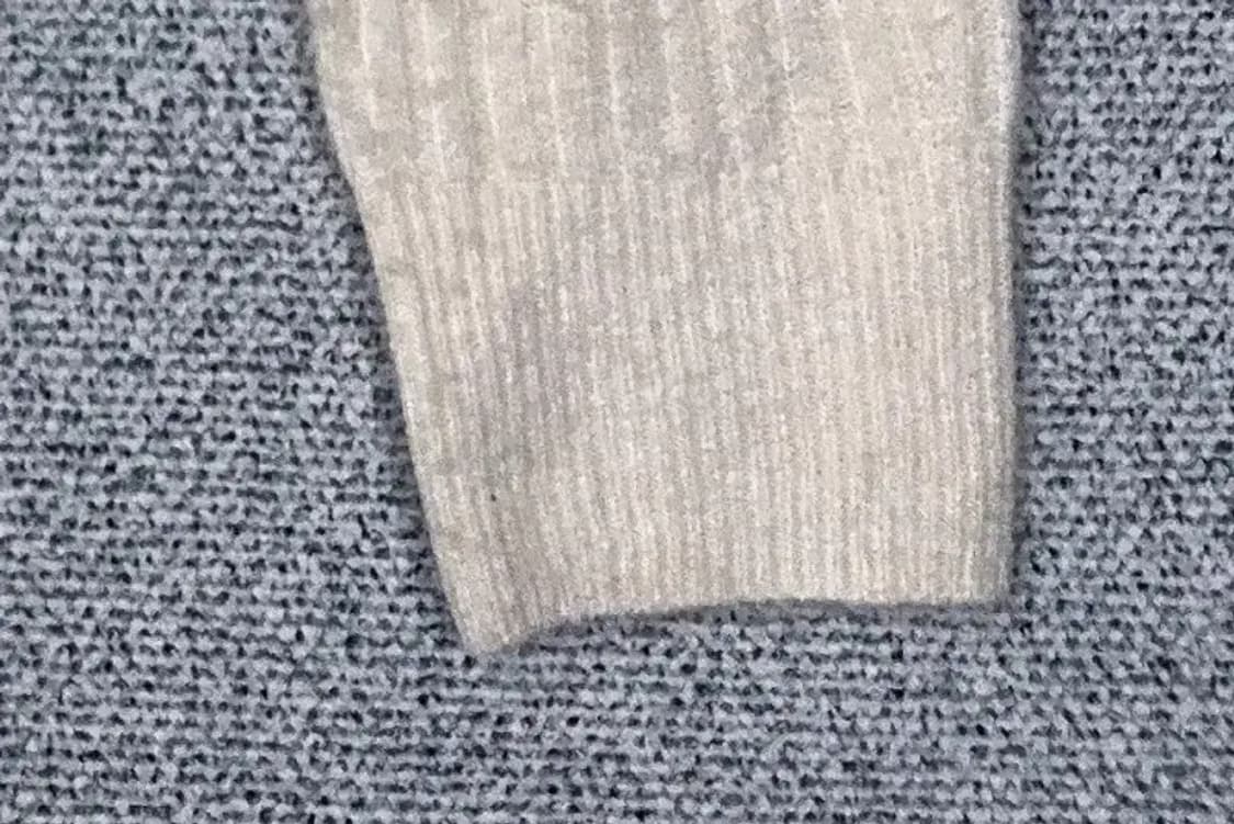 에이치엔앰 크림 울 니트 가디건 M 상품이미지6