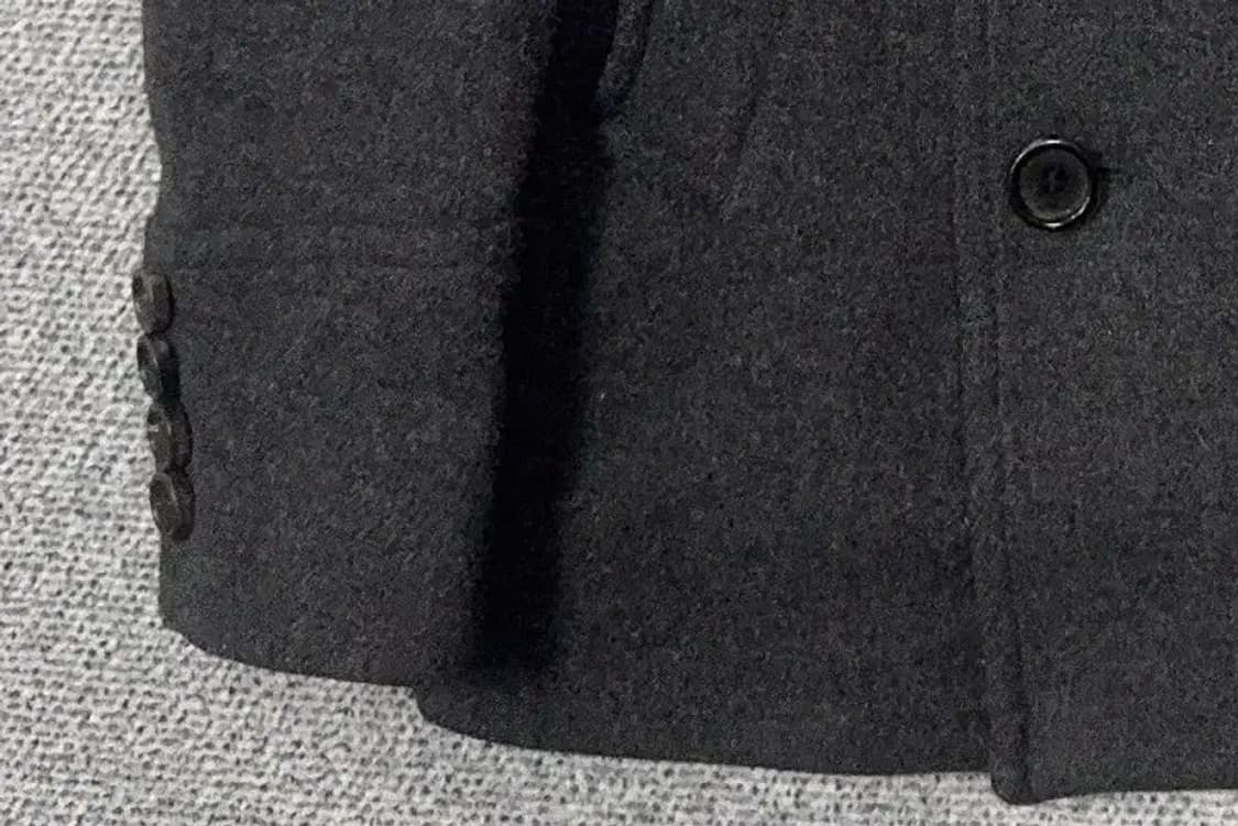 커스텀멜로우 그레이 울 버튼 피 코트 36/95 상품이미지6