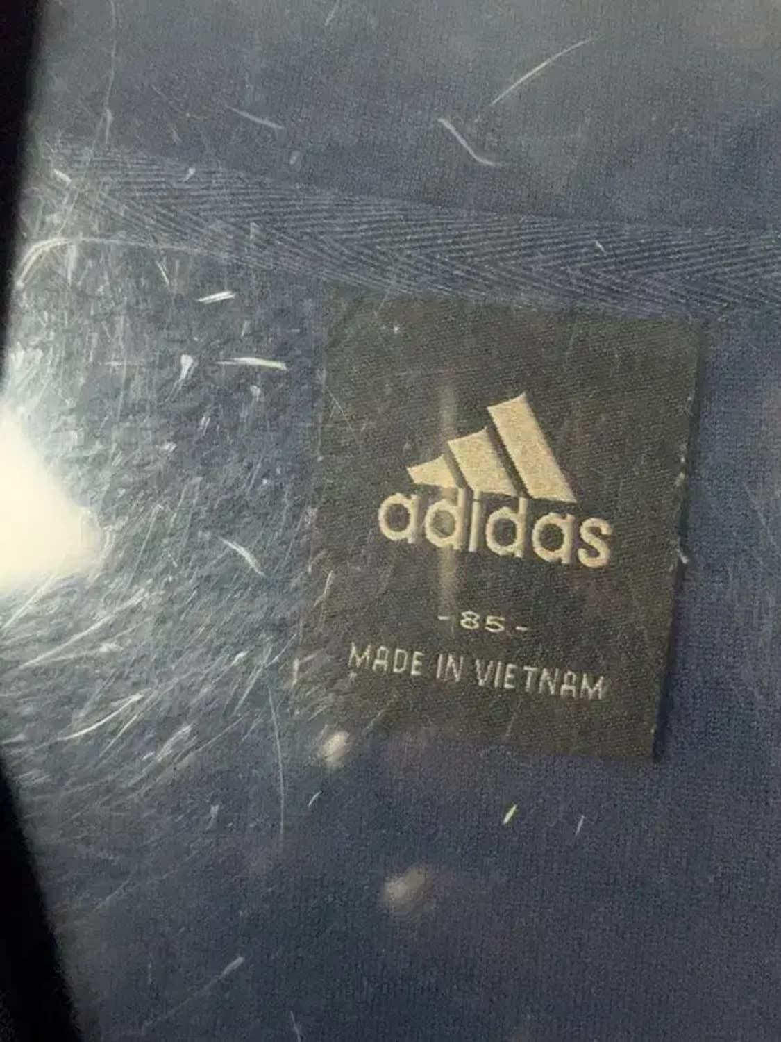 아디다스 남흰 로고 트랙탑 집업 저지 S 상품이미지6