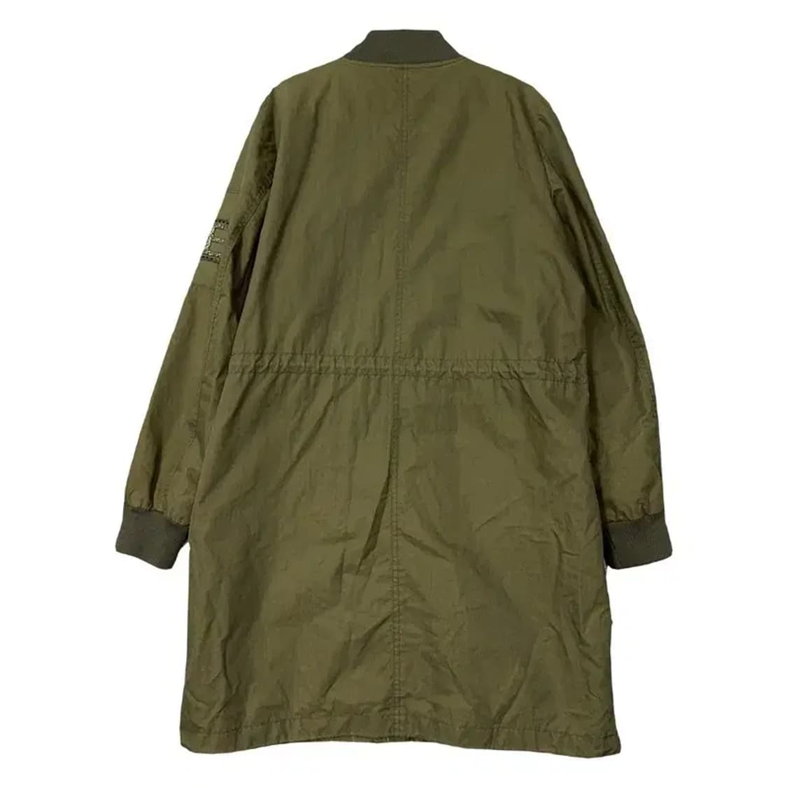 에고이스트 카키 빈티지 블루종 코트 L 상품이미지2