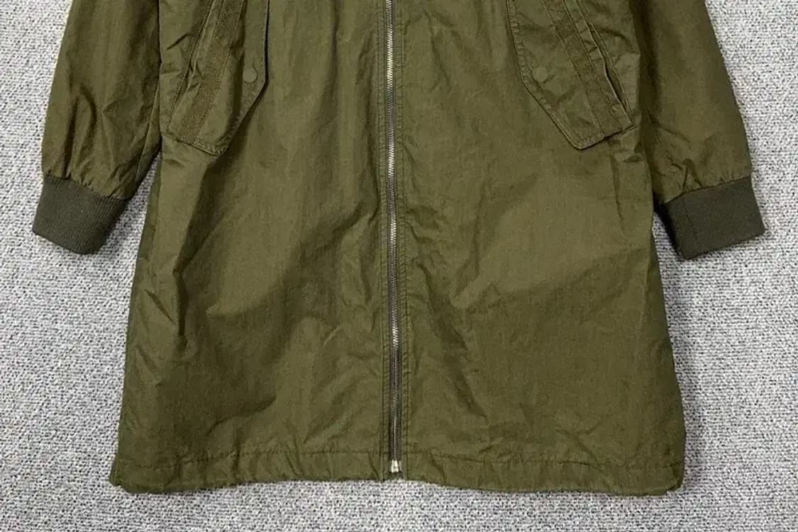 에고이스트 카키 빈티지 블루종 코트 L 상품이미지4