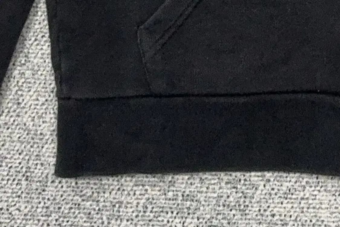 아디다스 빅로고 프린팅 블랙 후드티 M 상품이미지6